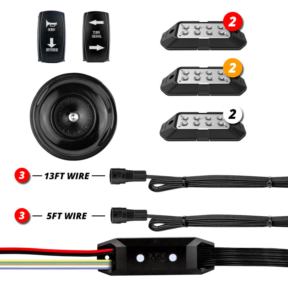 XK Glow Plug-and-Play Turn Signal Kit