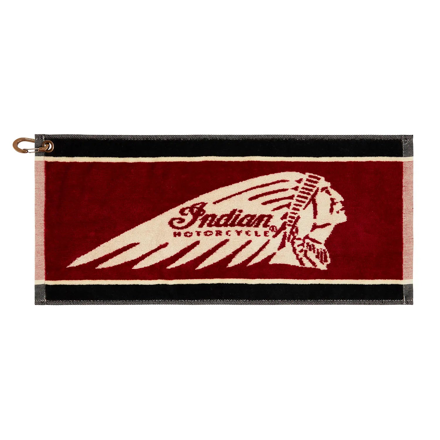 IMC Bar Towel, Red/Black - Image 1