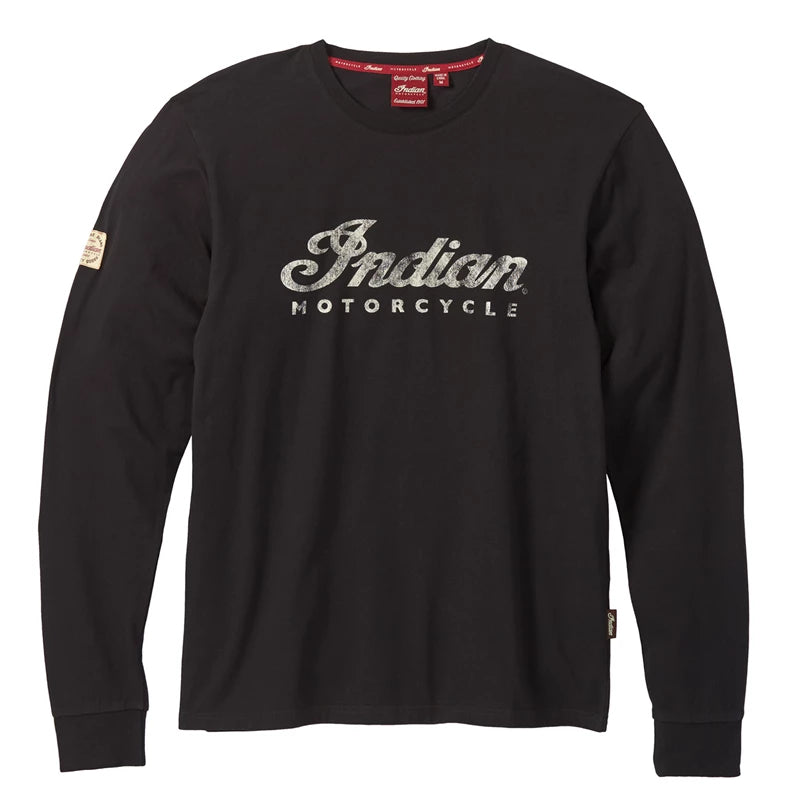 MEN'S LONG SLEEVE SCRIPT TEE