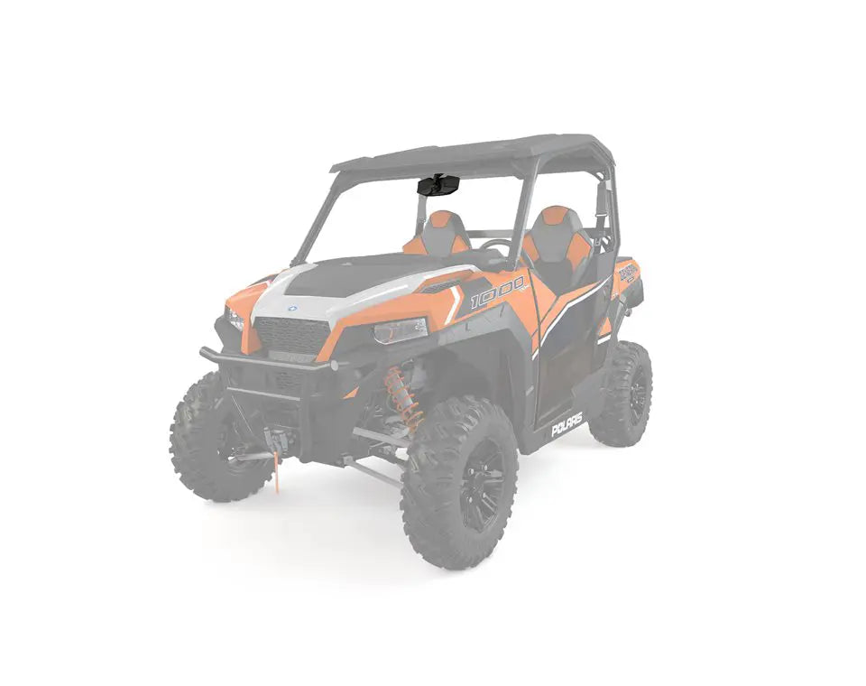 Rear View Convex Mirror for RZR & GENERAL, Vehicle Frame Mounted, Qty 1