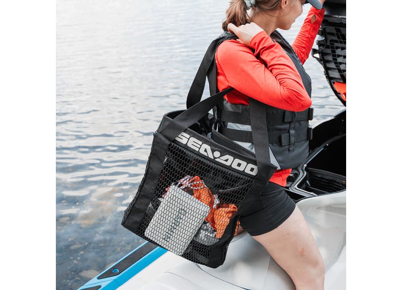 Sea-Doo 37 L Removable Storage Bin Organizer – 295100732 — OEM detail / application view 3