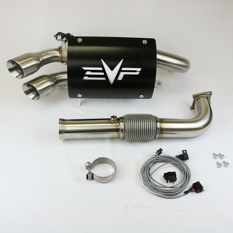 Pro XP & Turbo R Magnum Slip On Exhaust, Black