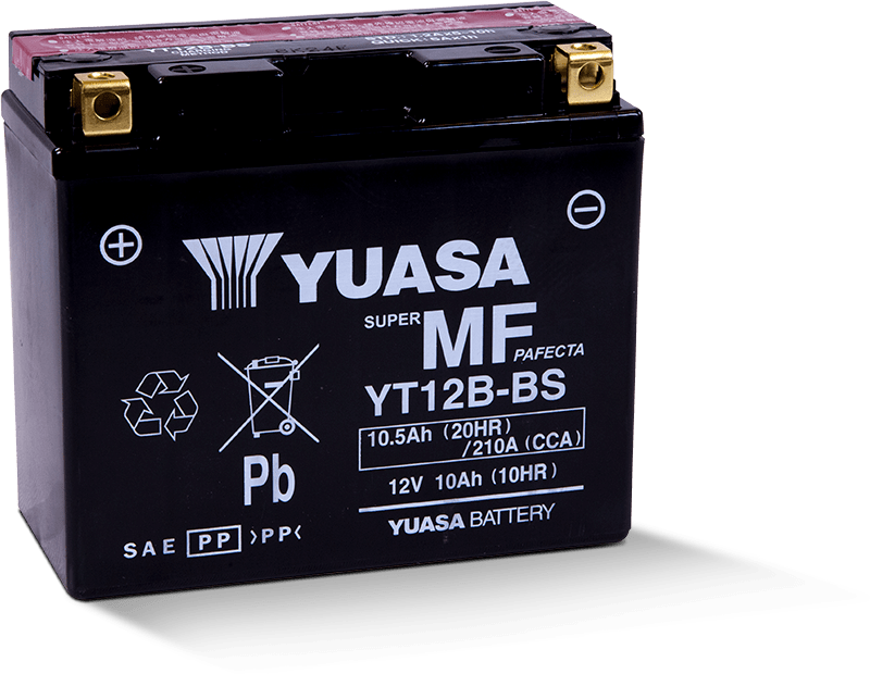 BATTERY YT12B-BS YUASA .52 LITER