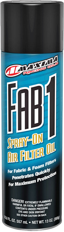 Maxima FAB-1 Spray-On Air Filter Oil - 13 oz