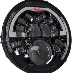 Indian Pathfinder LED Headlight Black