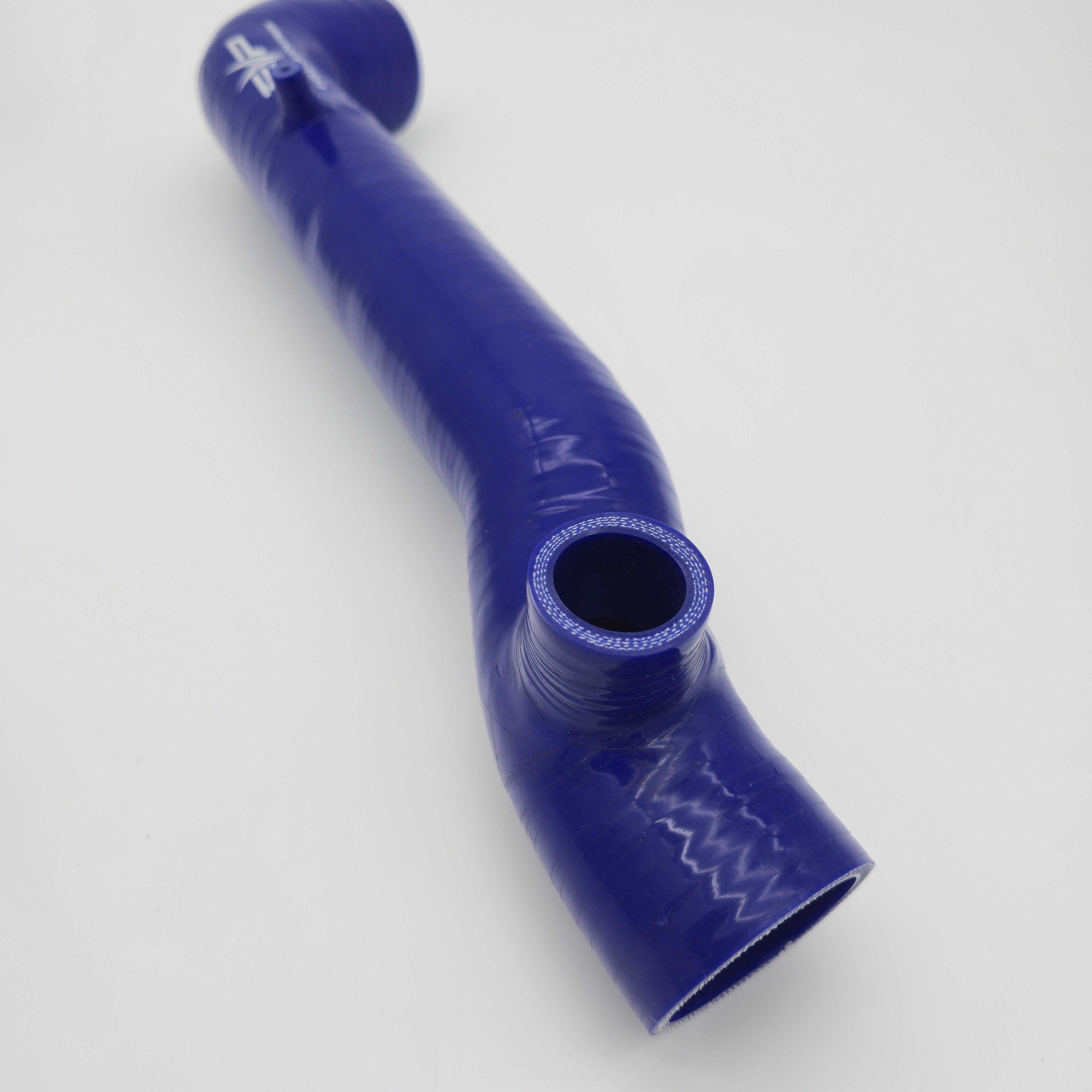 EVP Voodoo Blue silicone charge tube — full-length angled view