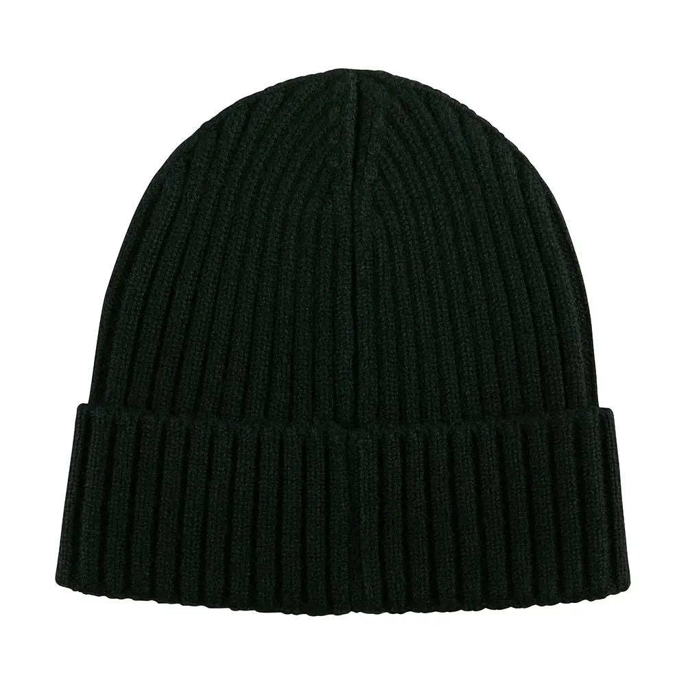 Indian Motorcycle Fisherman's Beanie, Black — product view 2