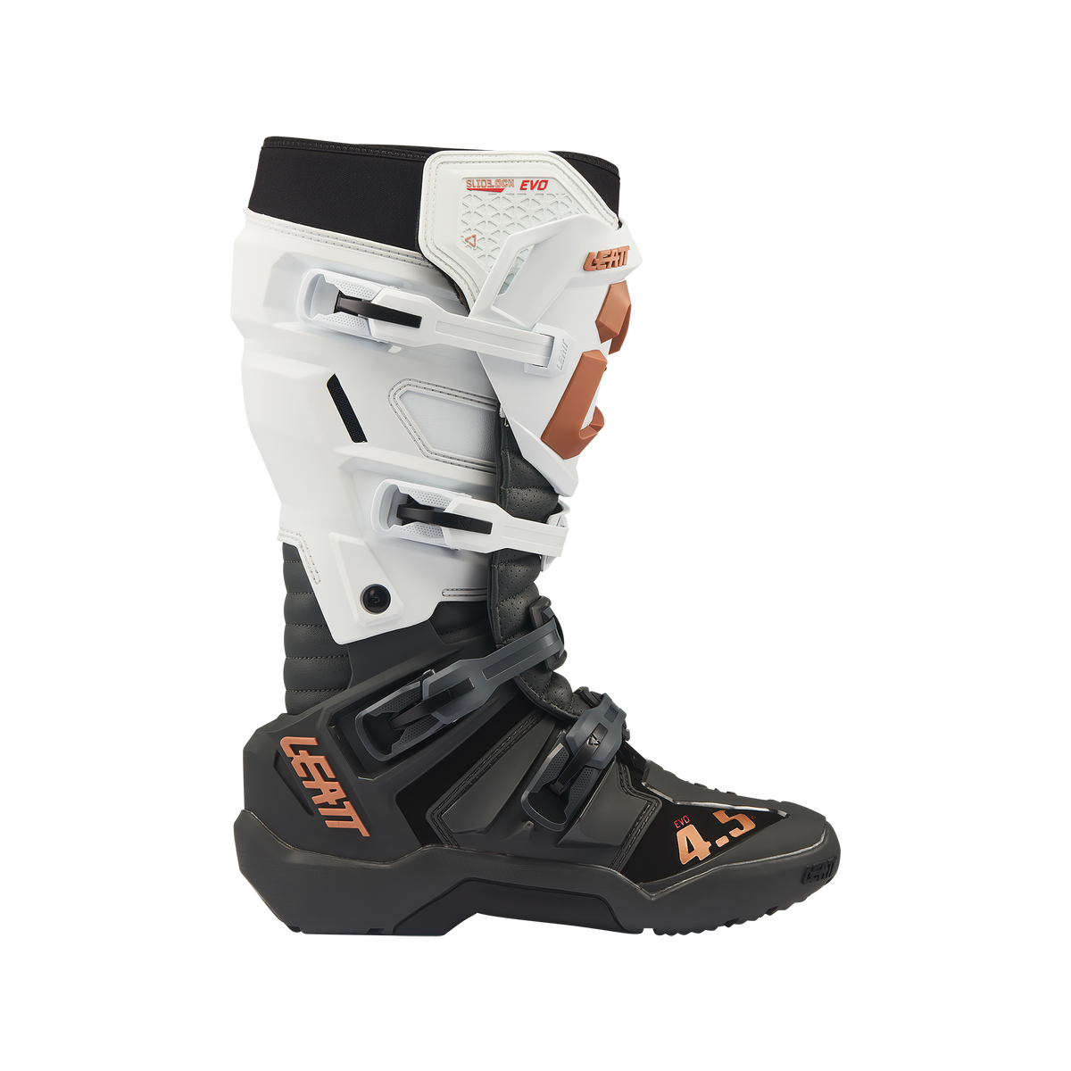 Leatt Moto 4.5 Enduro Evo boots in Graphene White, product detail