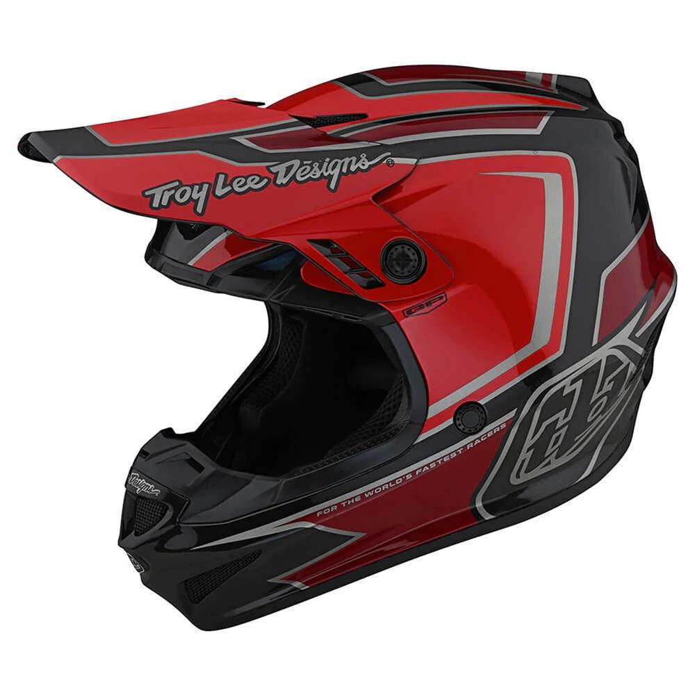 GP HELMET; RITN RED