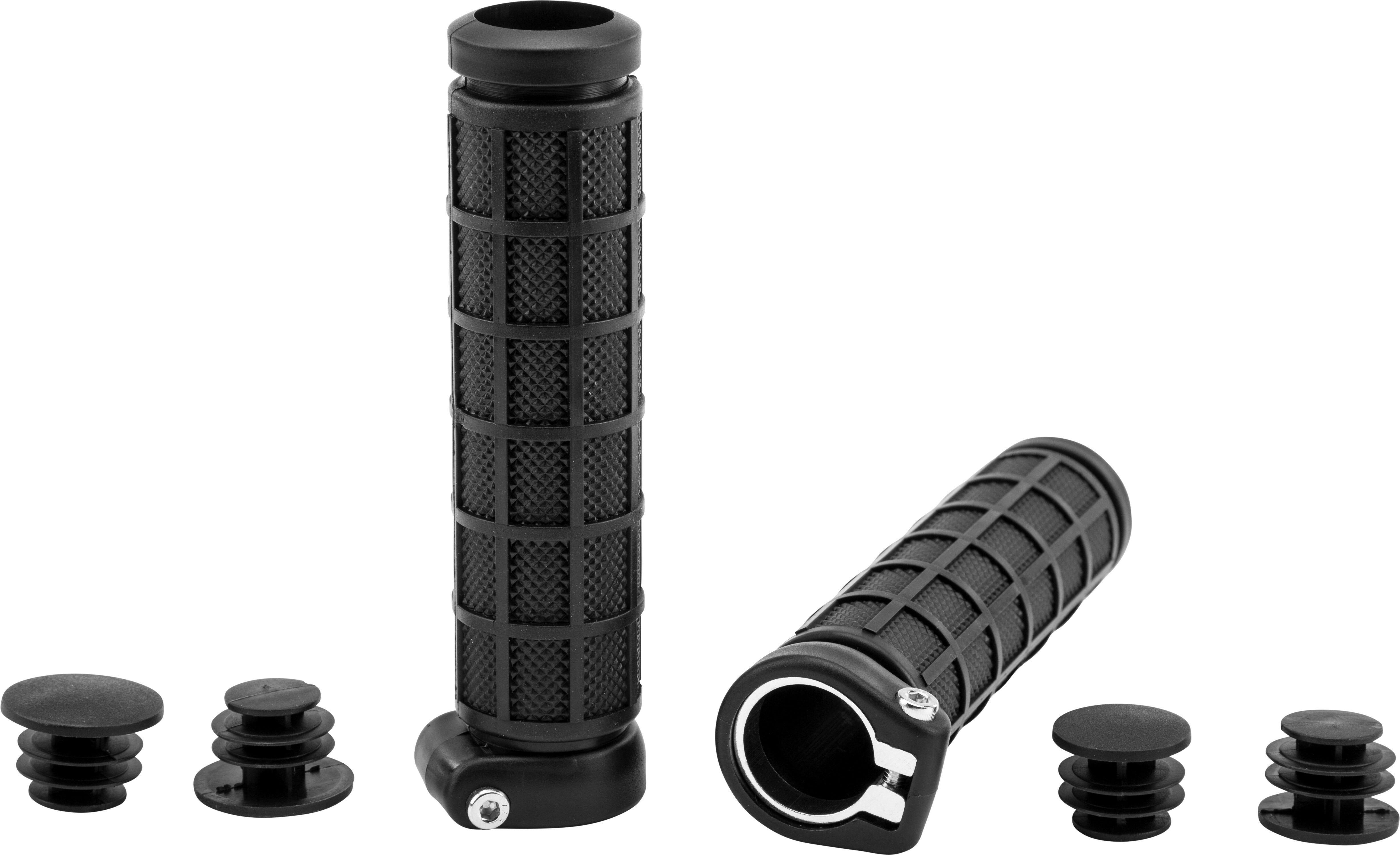 Fire Power Grip-Lock Grips Black/Black