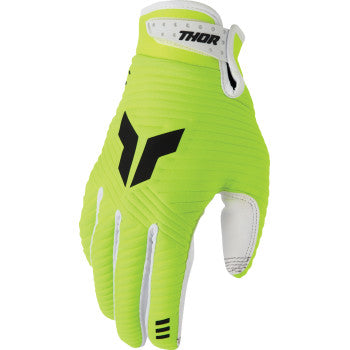 Thor Launchmode CW Gloves - White/Acid - Medium