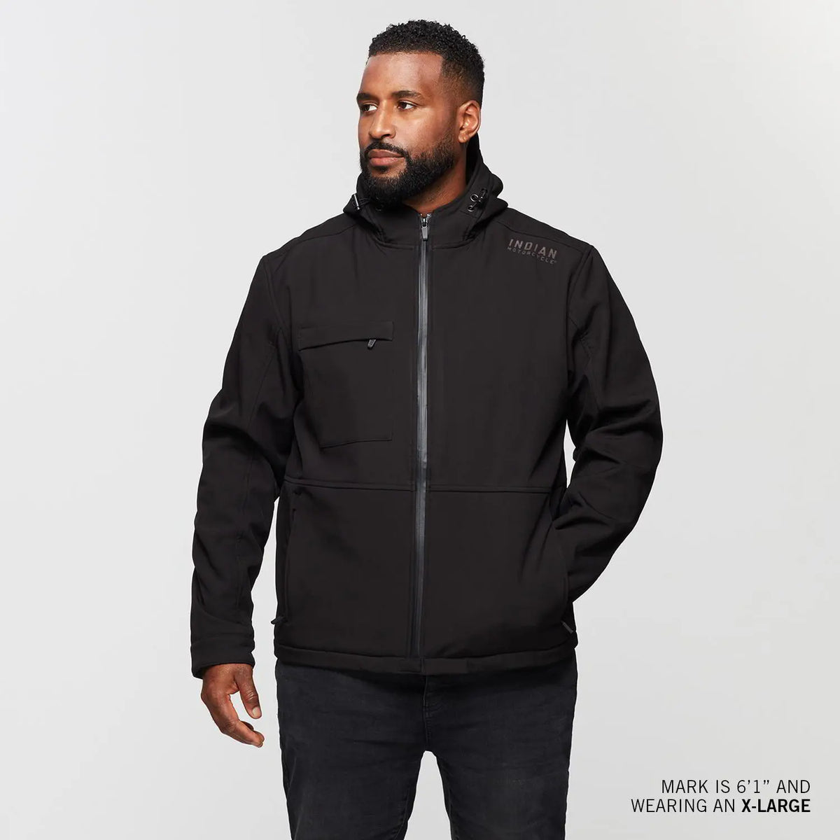 Men's Fairview Jacket, Black - Image 4