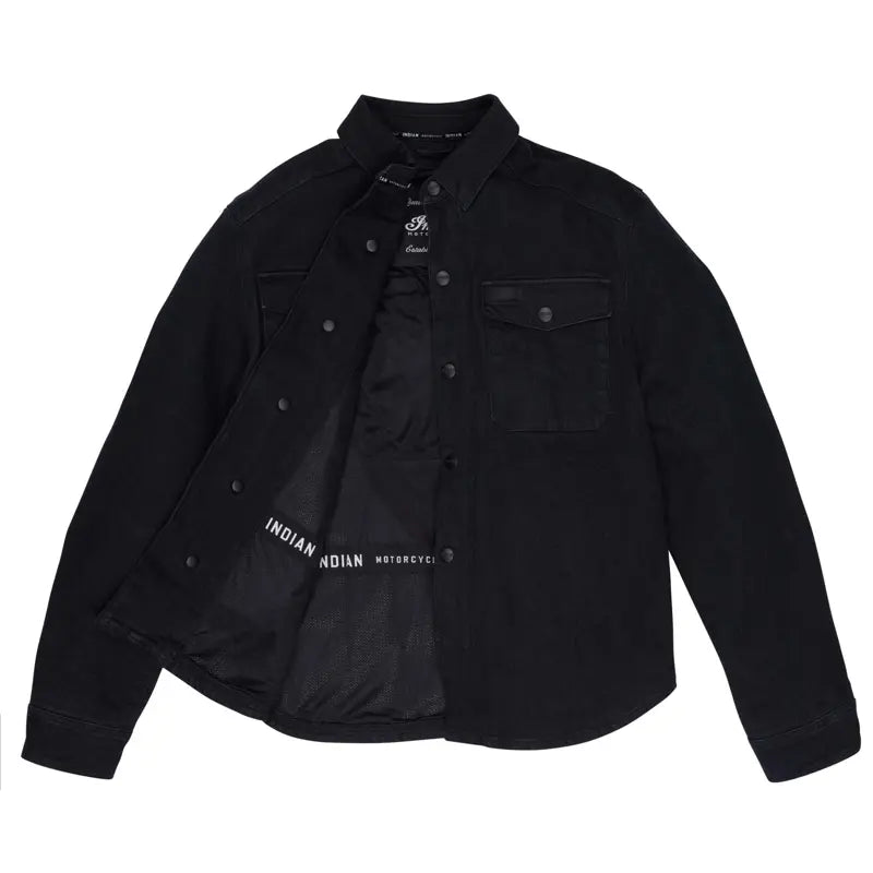 Men's Canyon Denim Overshirt, Black