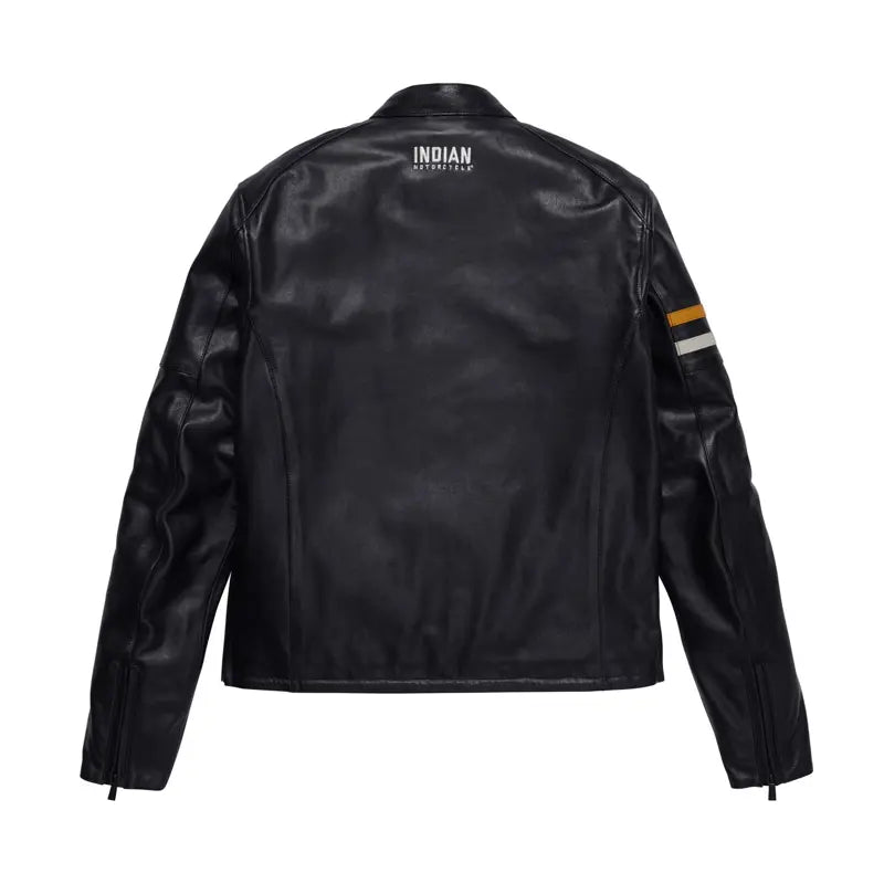 MEN'S CAFE LEATHER JACKET