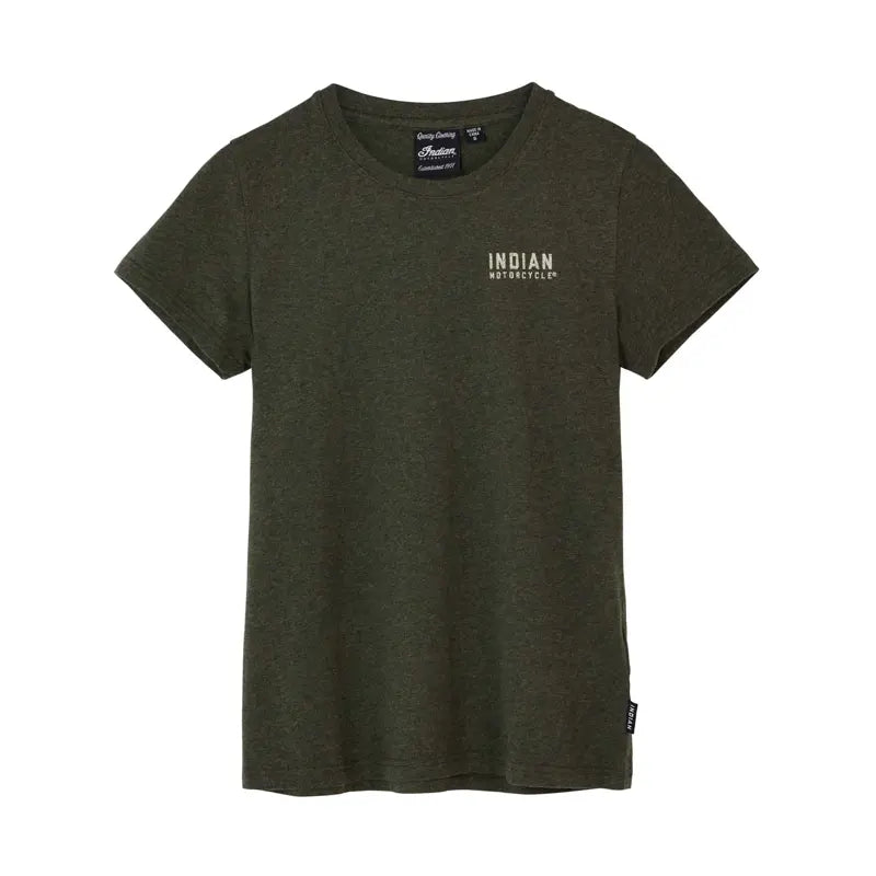 WOMEN'S MARL CREW NECK T-SHIRT