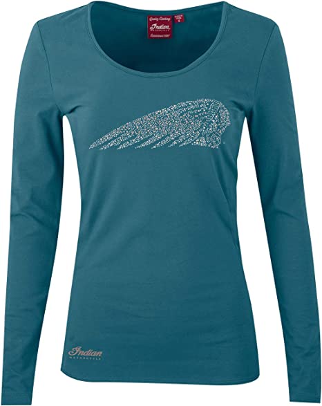 WW TEAL LS COPPER STUD TEE S