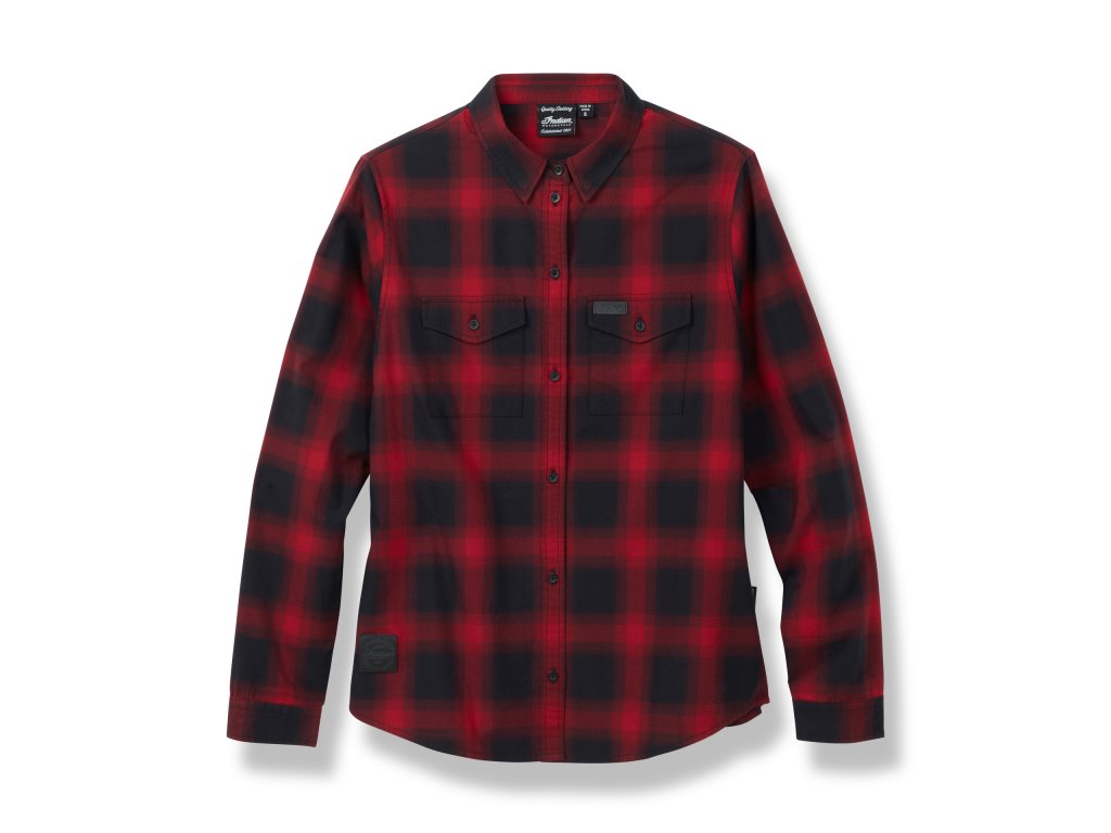 WW RD LS CHECK SHIRT M