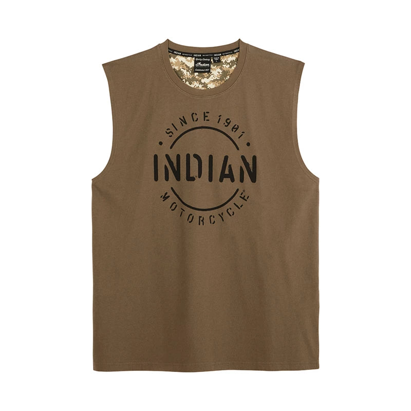 MEN'S STENCIL BLOCK ICON TANK