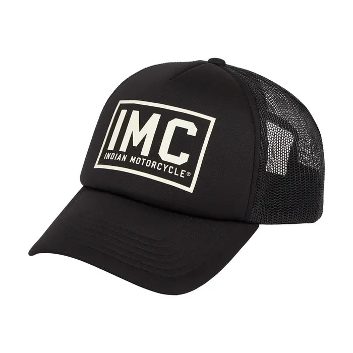 Indian Motorcycle Rectangle IMC Cap, Black