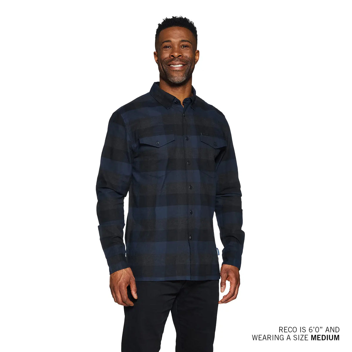 Men's Dallas Plaid Shirt, Blue - Image 3