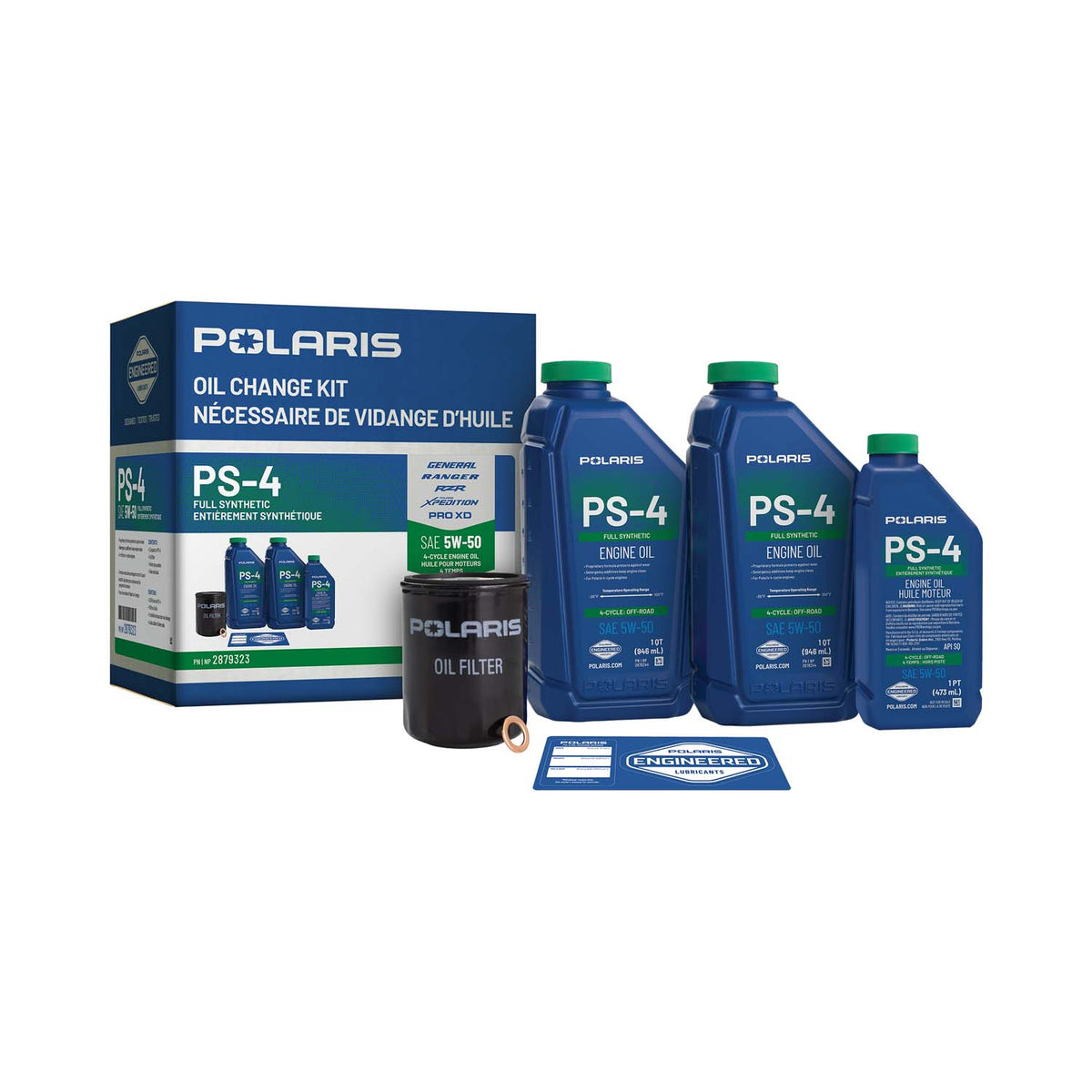 Polaris PS-4 Oil Change Kit 2879323