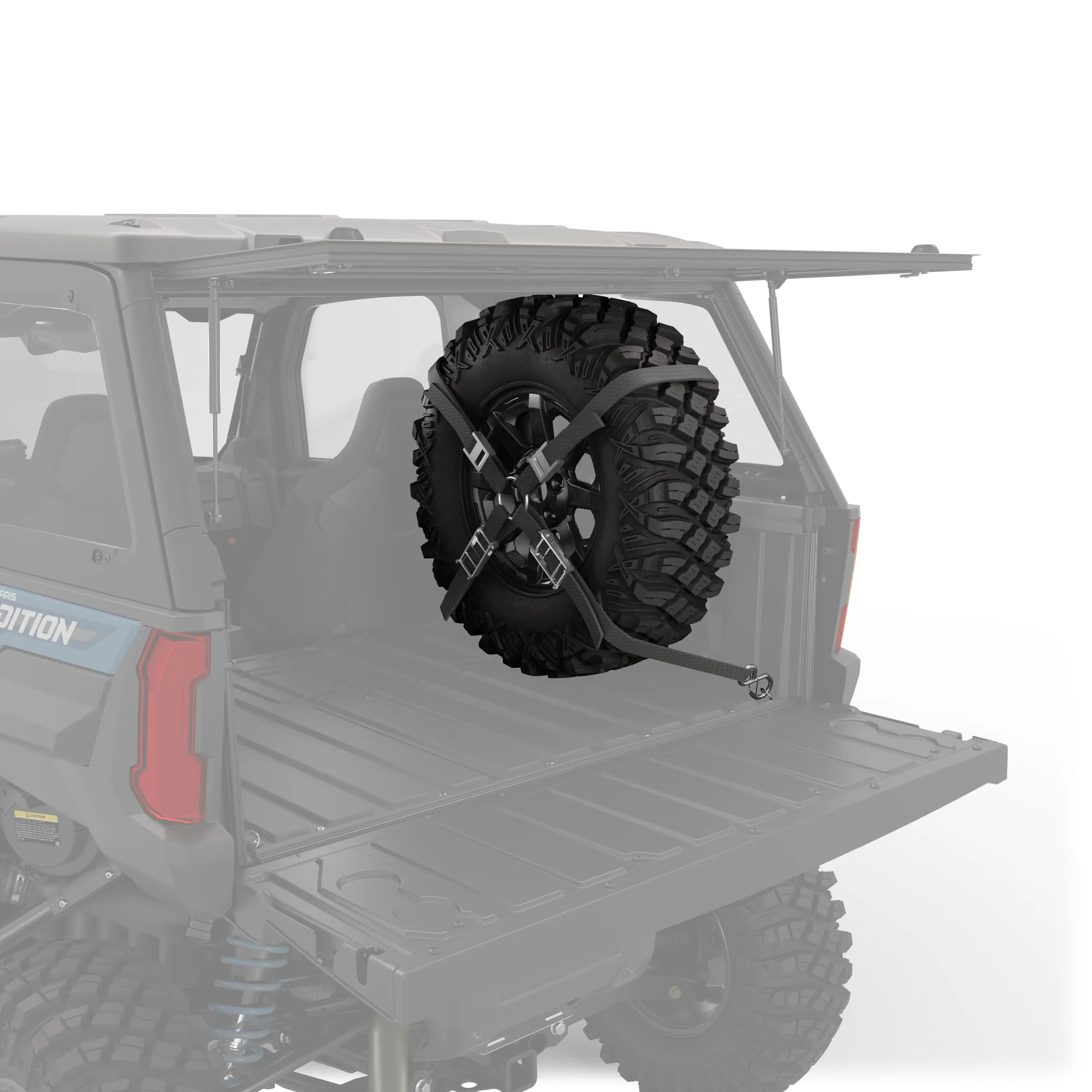 Lock & Ride MAX Spare Tire Carrier for Polaris XPEDITION
