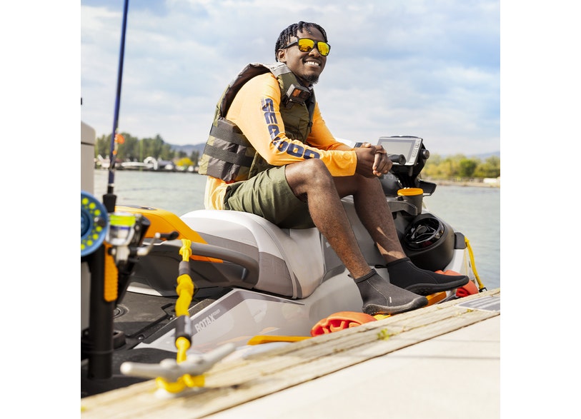 Sea-Doo Floating Dock Tie, Yellow – 295100851 — OEM detail / application view 2