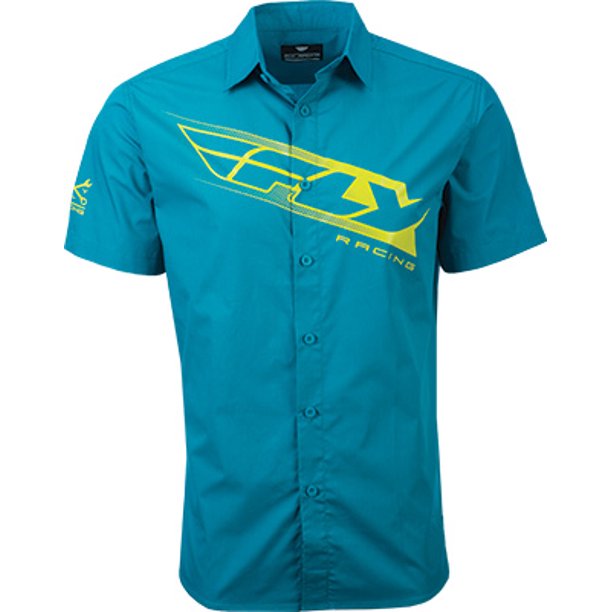 FLY PIT BUTTON UP SHIRT