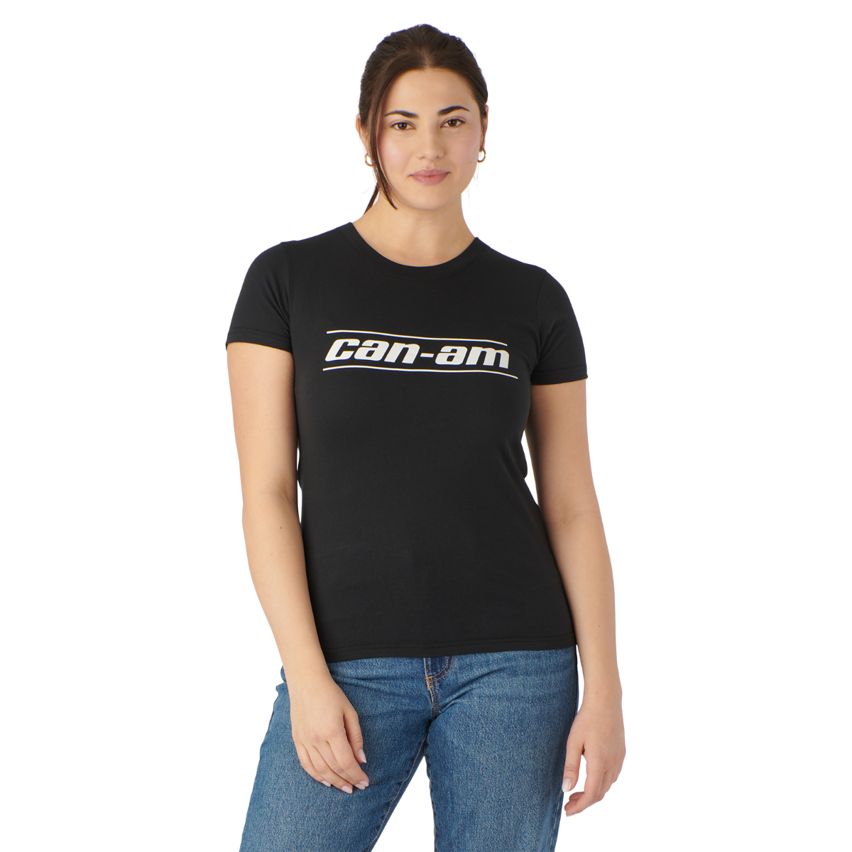 WOMAN'S CAN AM SIGNATURE T SHIRT