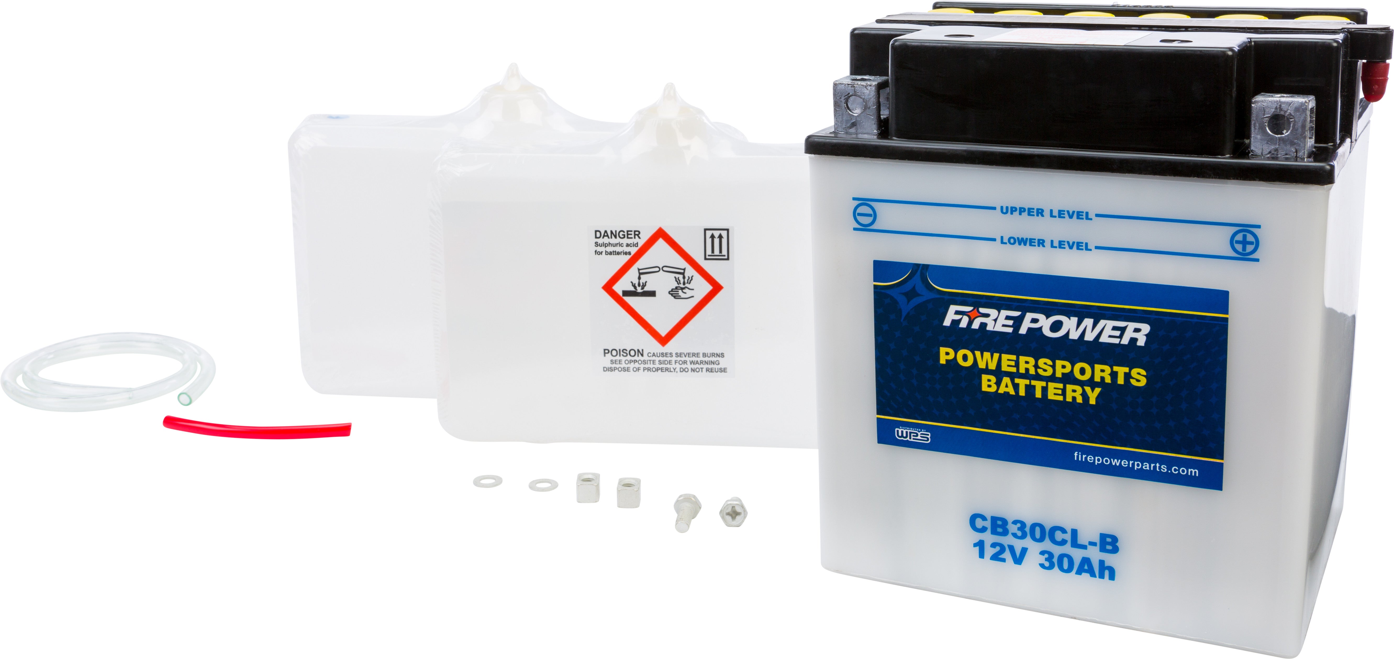 Fire Power Battery W/Acid CB30CL-B 12V