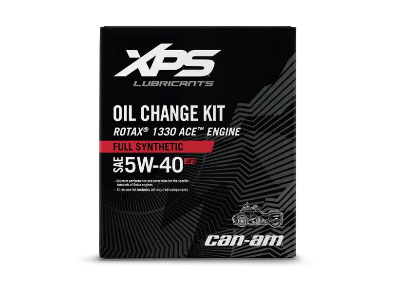 XPS 4T 5W-40 Full Synthetic Oil Change Kit for Rotax 1330 engine