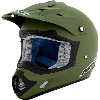AFX FX-17 Solid Helmet - Flat Olive Drab - XL