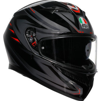 K3 Helmet - Syth - Black/Red