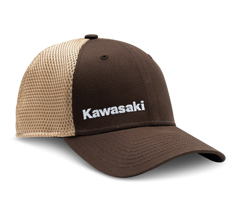 MEN'S KAWASAKI NEW ERA 39THIRTY STRETCH MESH CAP