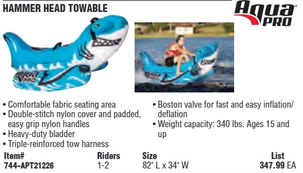 HAMMER HEAD TOWABLE