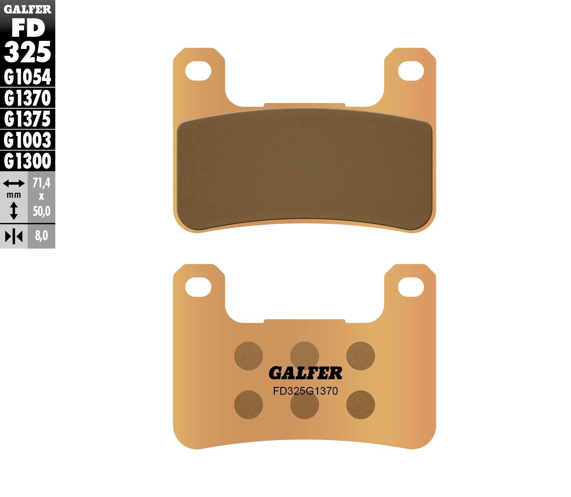 Galfer Brake Pad FD325G1370