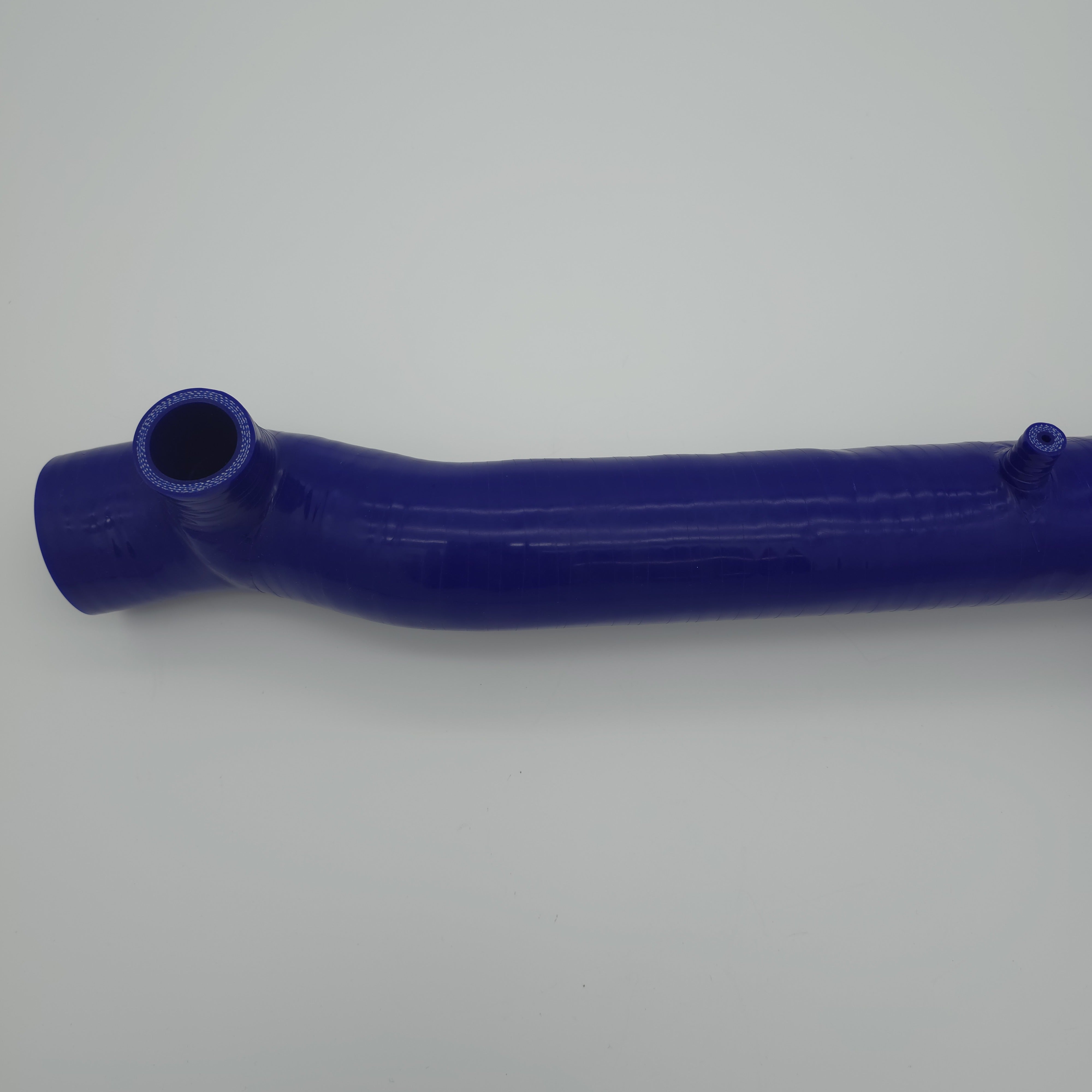 EVP Voodoo Blue silicone charge tube — mounting bracket end
