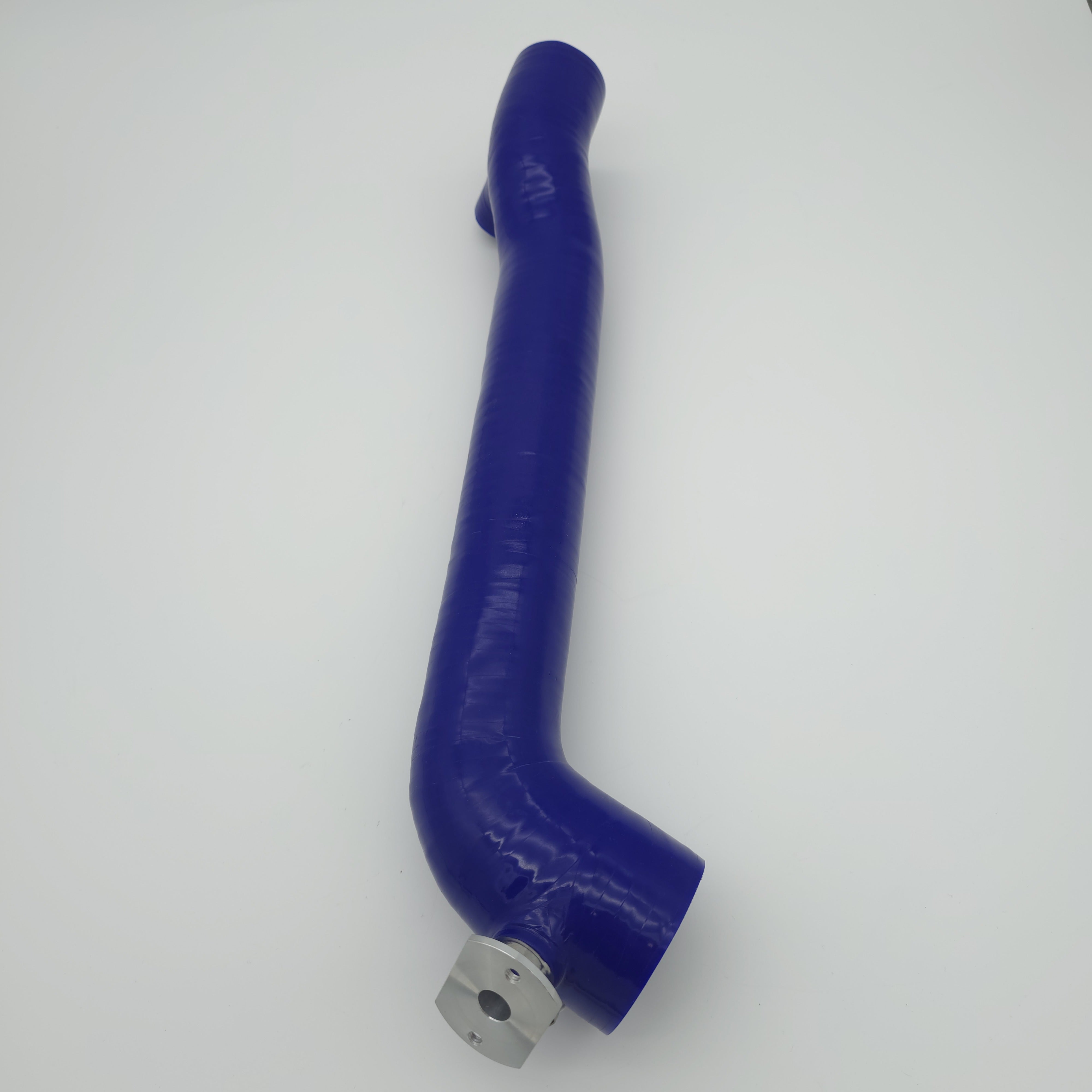 EVP Voodoo Blue silicone charge tube — bracket fitting detail