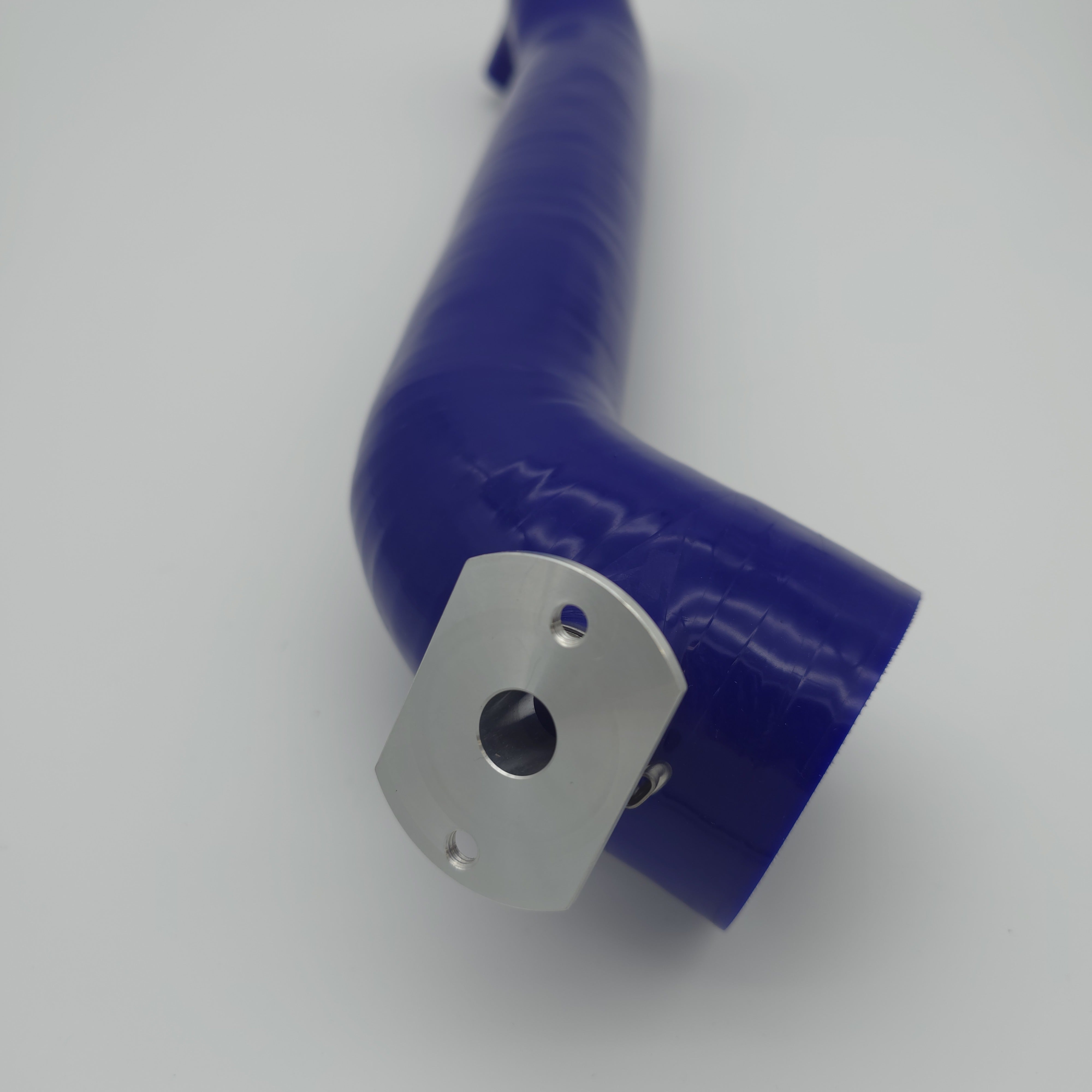 EVP Voodoo Blue silicone charge tube — molded port detail