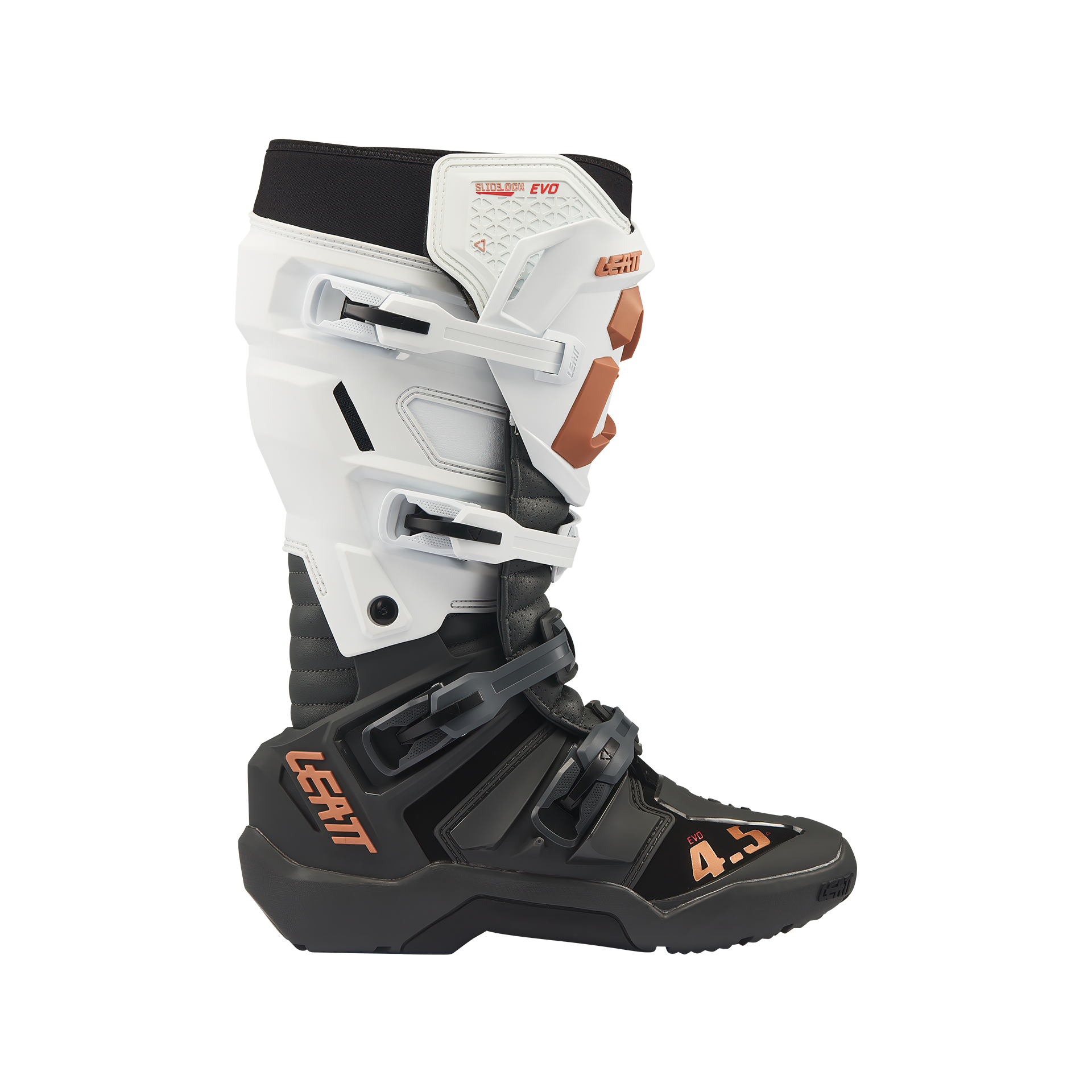Leatt Moto 4.5 Enduro Evo boots in Graphene White, product detail