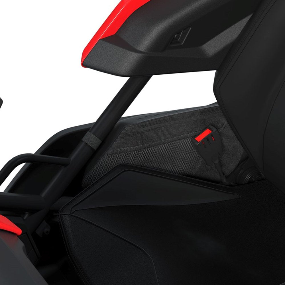Polaris Slingshot Side Storage Bags installed, part 2884991