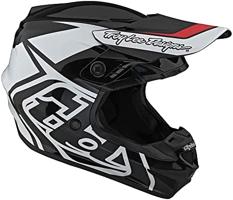 GP HELMET; OVERLOAD BLACK / WHITE LARGE