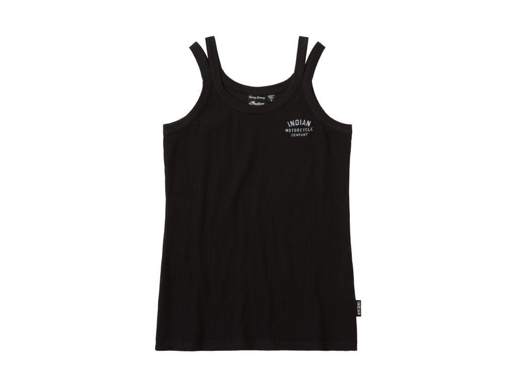 WOMEN'S SPLIT STRAP TANK