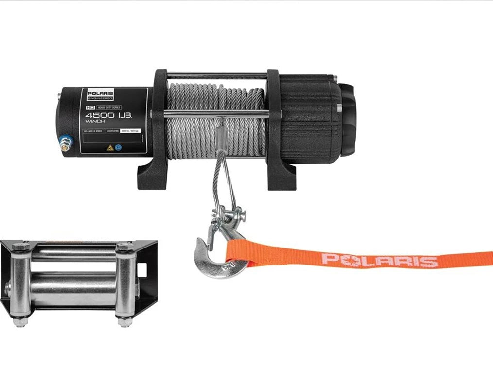 HD 4500 WINCH WITH STEEL CABLE