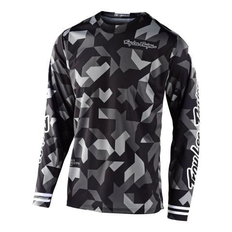 GP JERSEY; CONFETTI BLACK YLG