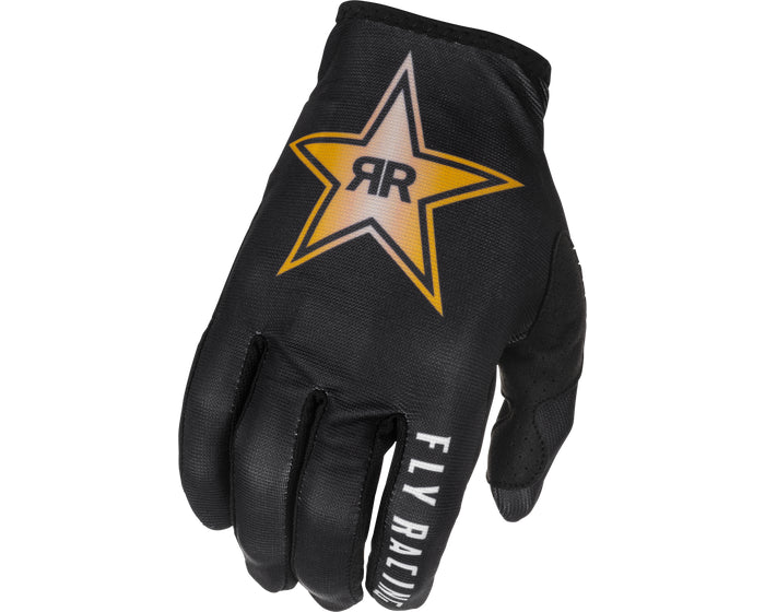 LITE ROCKSTAR GLOVES BLACK/GOL