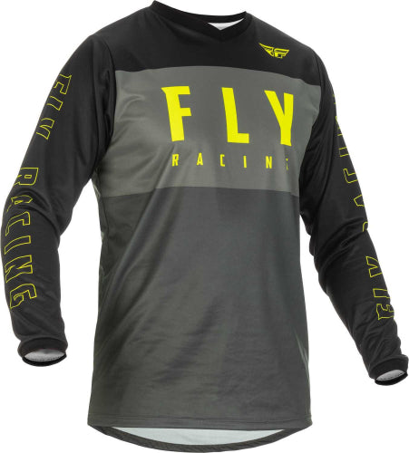 F-16 JERSEY GREY/BLACK/HI-VIS